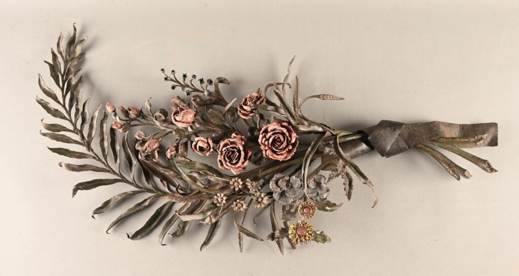 Bouquet en fer forgé "HORTA" 1903.