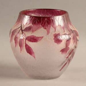 Vase LEGRAS mauve