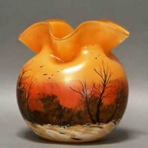 Vase LEGRAS décor hiver