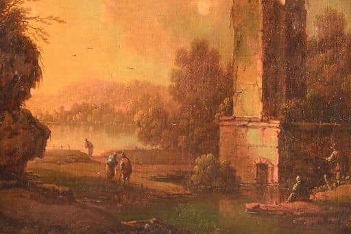 " Paysage avec ruines"