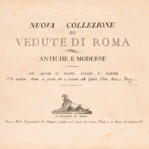 Nuova collezione di vedute di Roma antiche