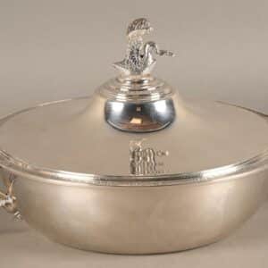 Légumier couverts en argent
