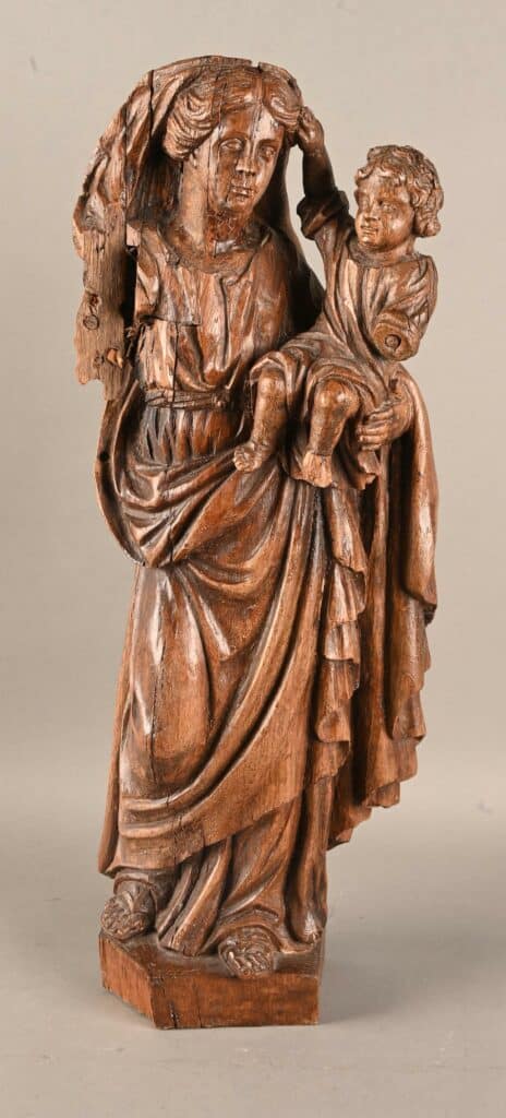 Madone à l'enfant Jésus.
