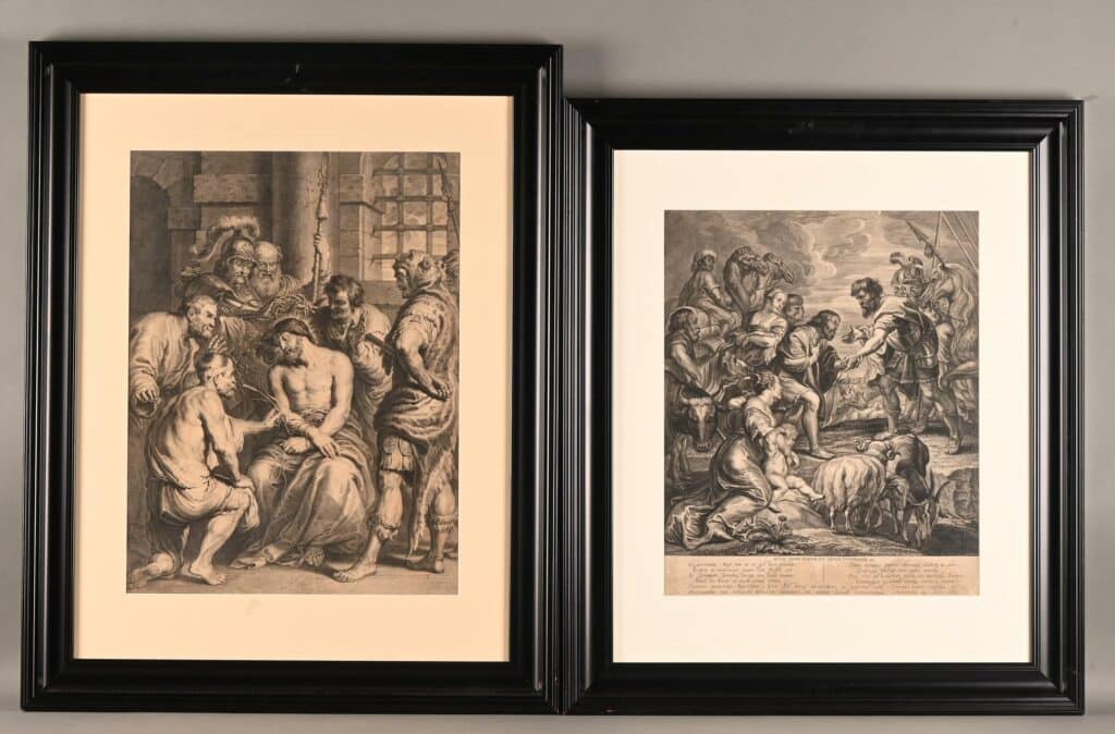 Suite de 2 gravures