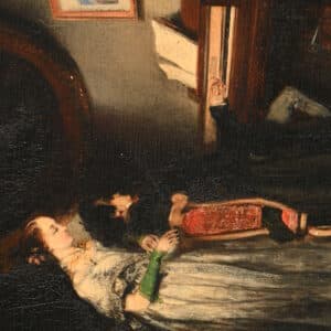 ANONYME XIXe "Le pianiste"