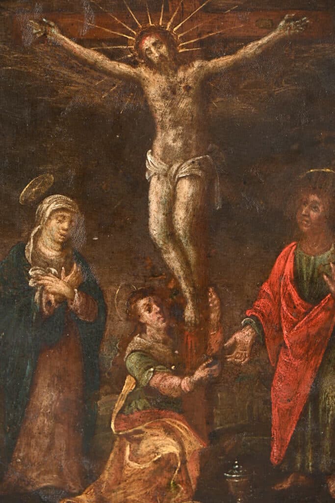 " Le Christ au golgotha"