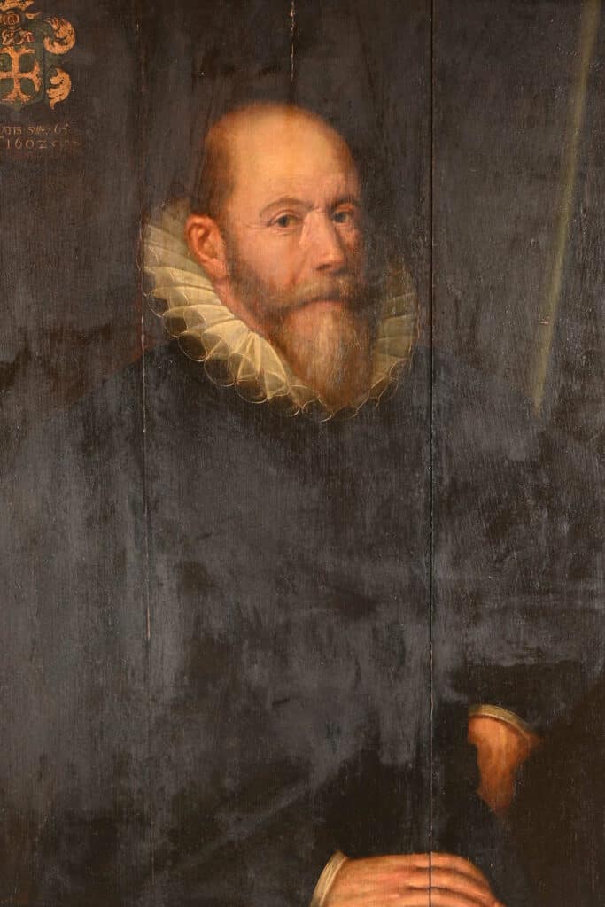 " Portrait d'homme à la colorette"