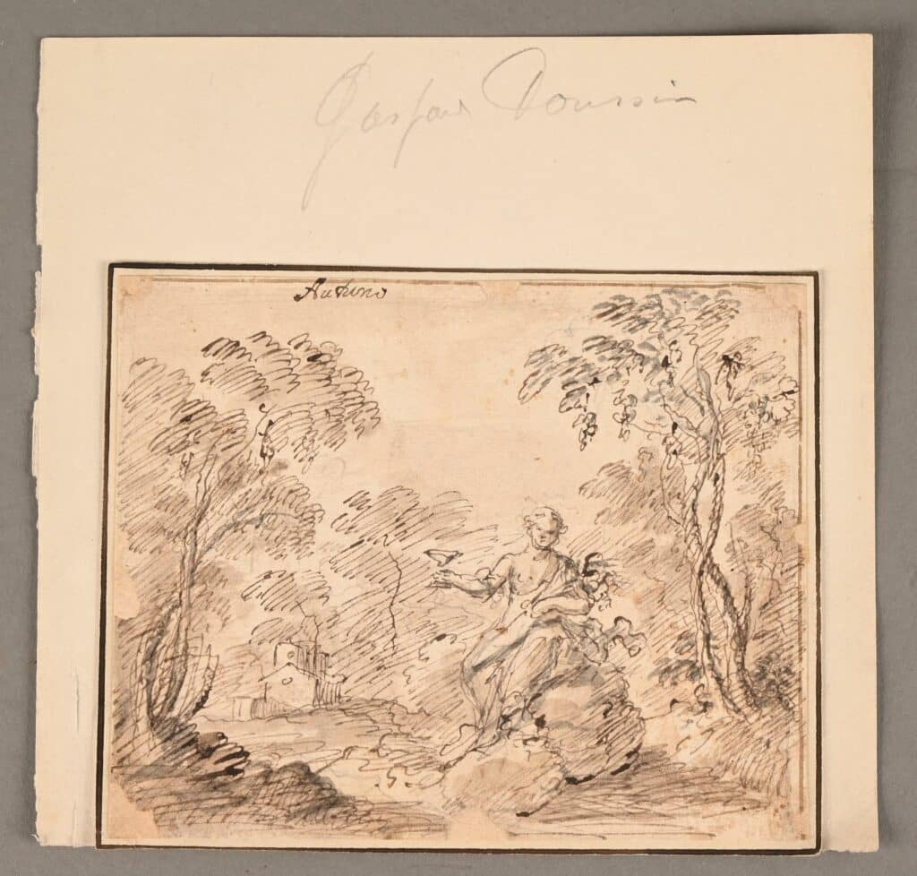 Ecole italienne du XVIIème siècle. Dessin