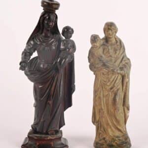 Paire de Madone à l'enfant Jésus.