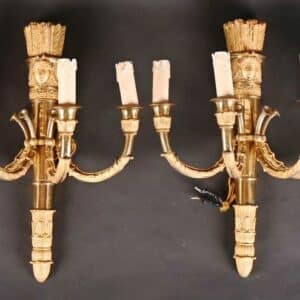 Quatre appliques aux carquois