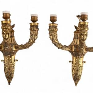 Paires d'appliques style Empire