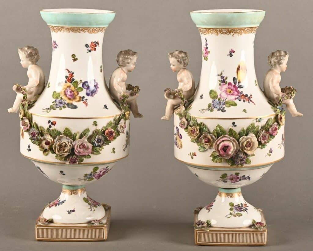 Porcelaine allemande du XX ème siècle ( Tiefenfurt )