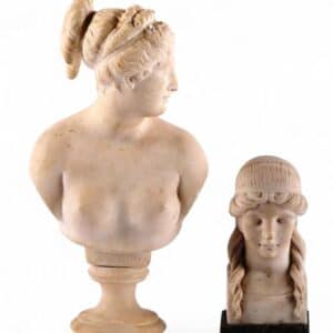 Buste de Vénus d'après Canova en marbre blanc