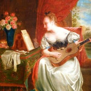 Portrait d'une demoiselle