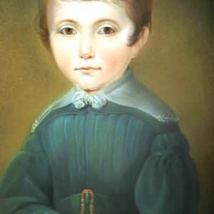 Pastel d'un jeune garçon