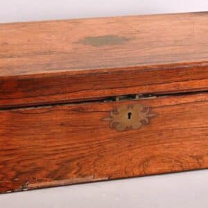 Grand écritoire de voyage en acajou