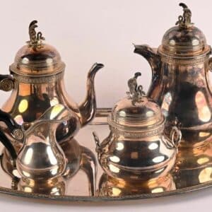 Cabaret 5 pièces en argent