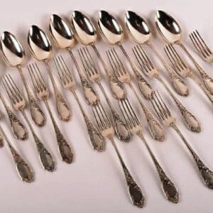 Couverts en argent 800