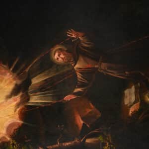 " Saint François reçoit les stigmates"