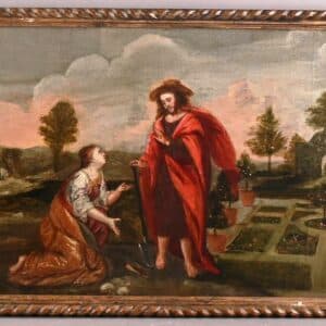 "Scène biblique dans un paysage"